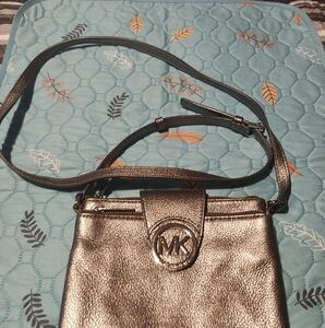Michael Kors Metallic Crossbody Bag